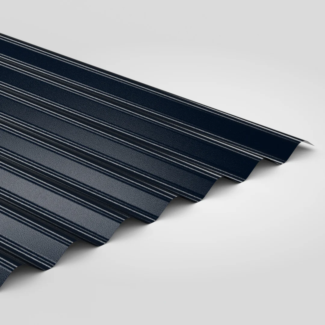 13/3 Corrugated PVC Plastisol Coated Roof Sheet - Image 8