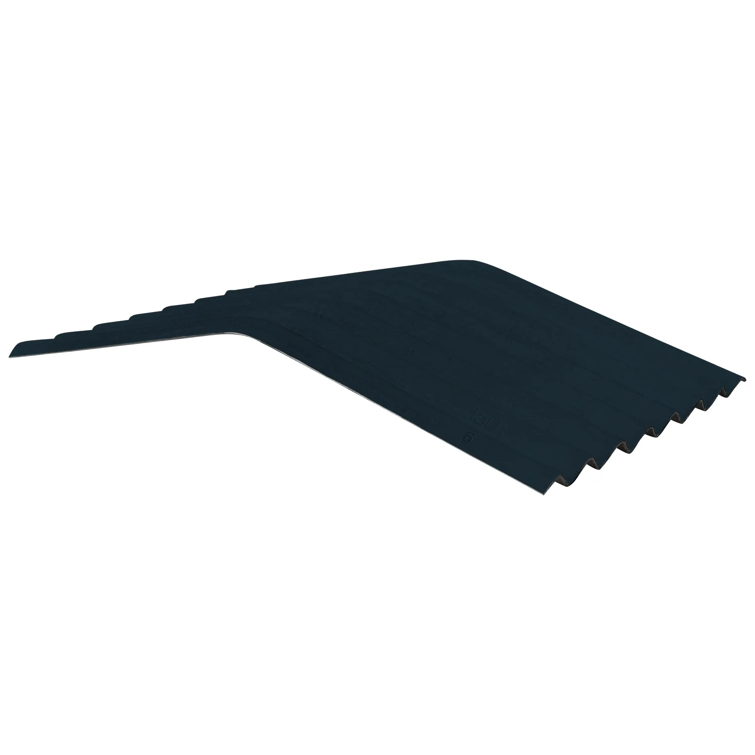 Cranked Crown Big 6 Fibre Cement Ridge Slate Blue - Image 3