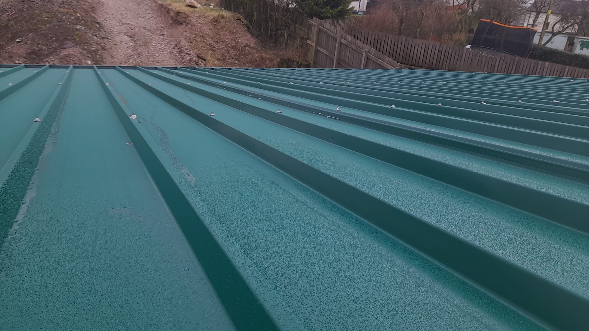30mm PIR Insulated Roof Panel (75mm Cutback) Anthracite - Image 13